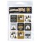 Edge Collection - 4" x 6.5" - Multicolor - Assorted Stickers: Jesus is the Greatest Gift - 36 Pieces